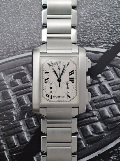 CARTIER TANK FRANCAISE CHRONO